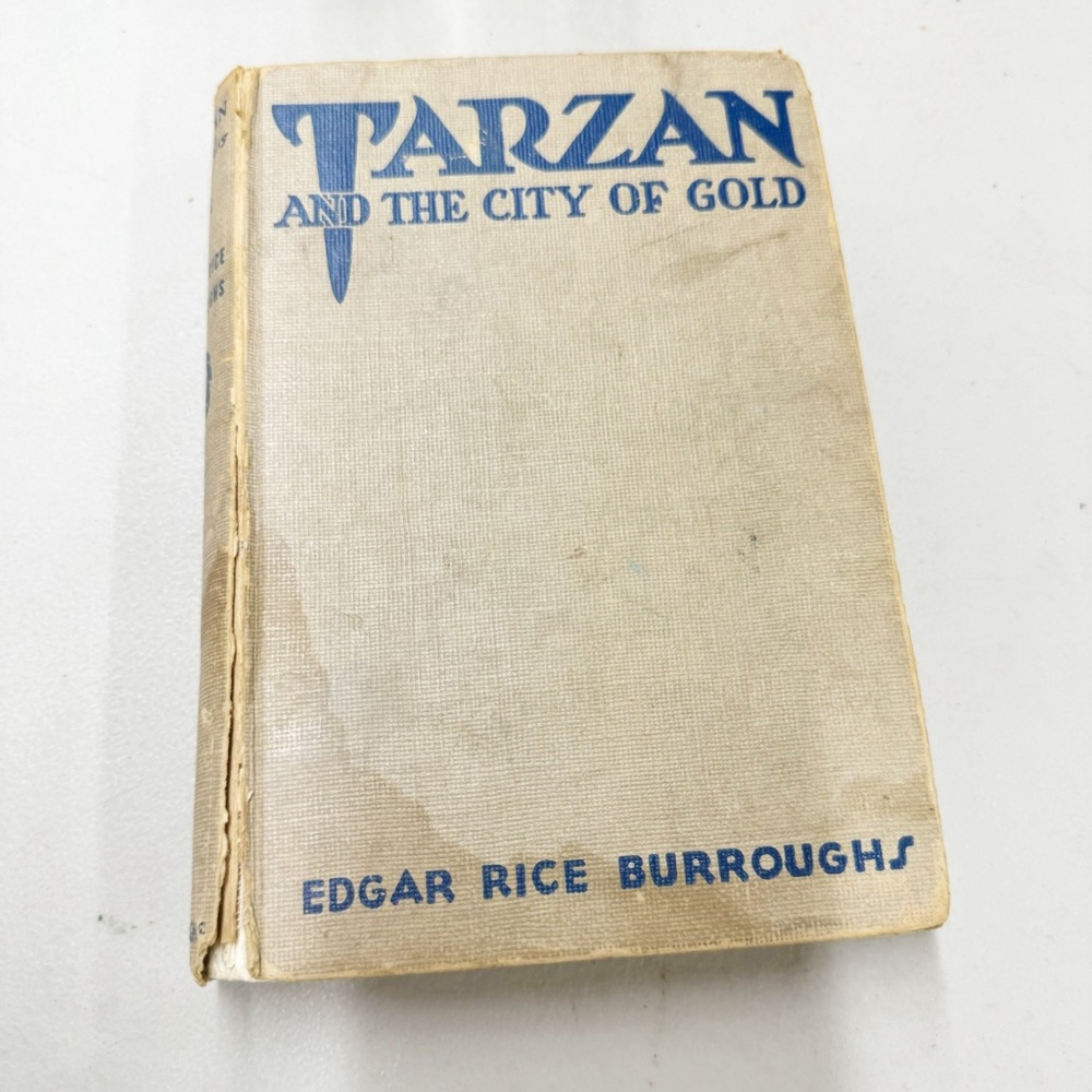 1933 Edgar Rice Burroughs TARZAN Hardback Book Collectible